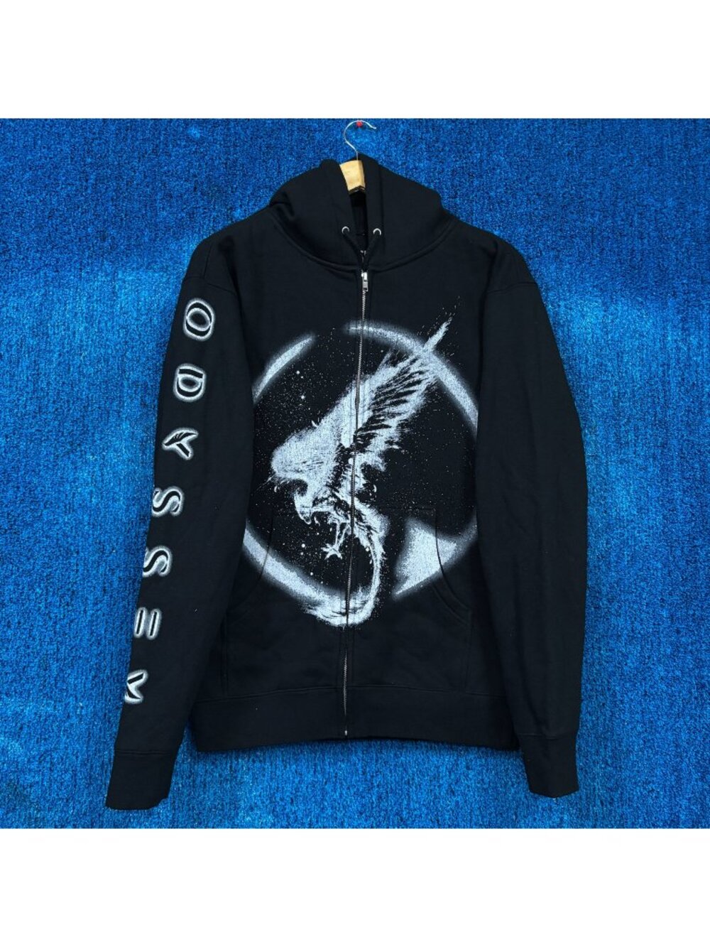 Illenium “Odyssey” Graphic Oversized Zip Up Hoodie Size XS